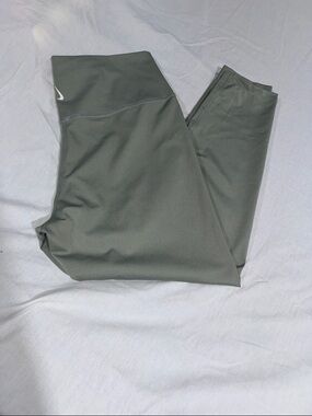 Nike Olive Green Performance High-Rise Leggings